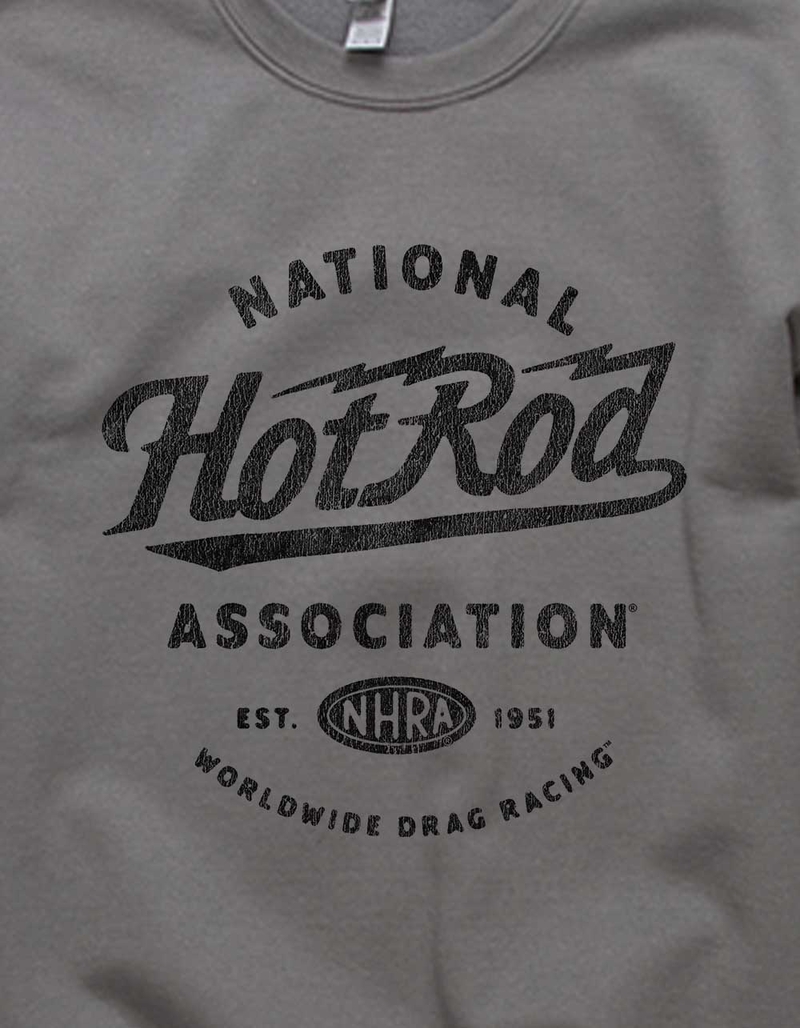 NHRA Hot Rod Distressed Unisex Crewneck Sweatshirt image number 1