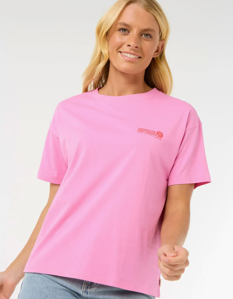 RIP CURL Ocean Tech Womens Relaxed Tee image number 5