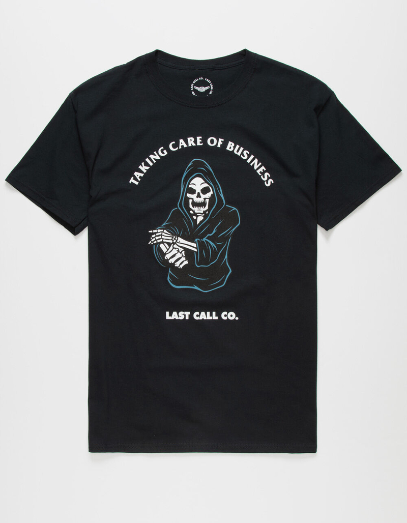 LAST CALL Taking Care Mens T-Shirt image number 0