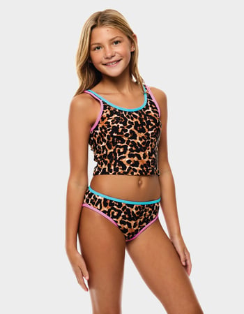 BEACH LINGO Animal Tankini Girls Bikini Set Primary Image
