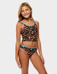 BEACH LINGO Animal Tankini Girls Bikini Set image number 1