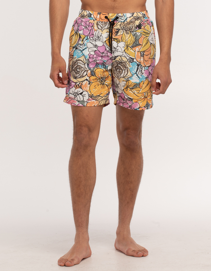 LIRA Irdell Nylon Mens Volley Shorts image number 0