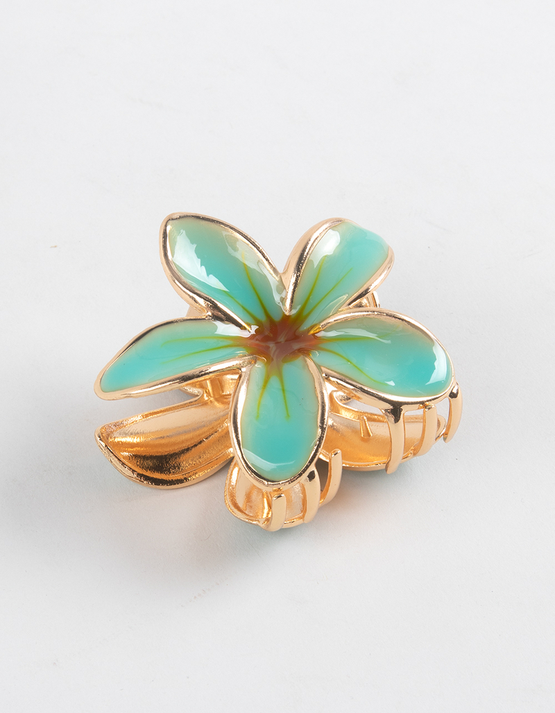 FULL TILT Metal Floral Claw Clip image number 1