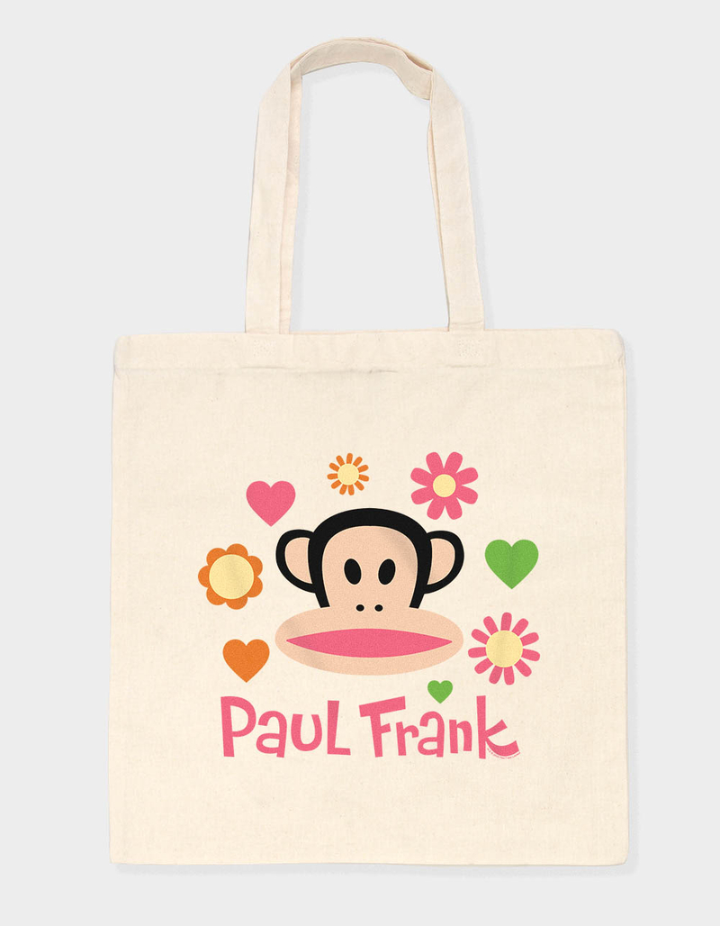 PAUL FRANK Floral Hearts Tote Bag image number 1
