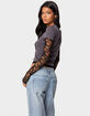 EDIKTED Layered Lace Sleeve Tee image number 5