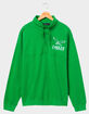 JUNK FOOD Philadelphia Mock 1/4 Button Up Sweatshirt image number 1