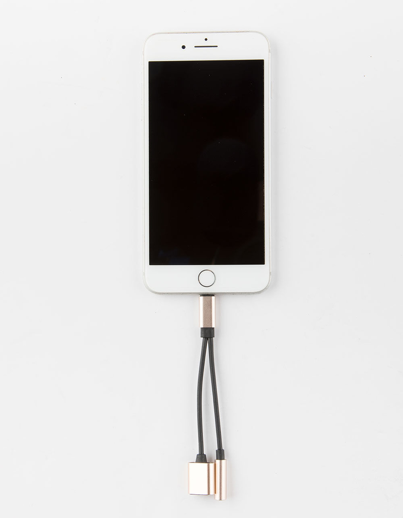 iPhone 7/8 Black Splitter Cable image number 1