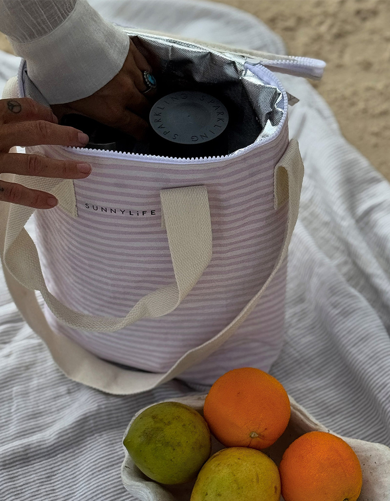 SUNNYLIFE Lazy Days Light Cooler Drinks Bag image number 3