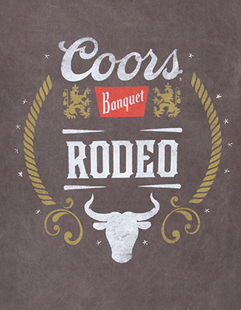 COORS Rodeo Mens Boxy Tee image number 3