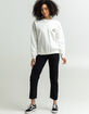QUIKSILVER Womens Oversized Crewneck Sweatshirt image number 4