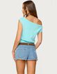 EDIKTED Michaela Off Shoulder Knit Top image number 2