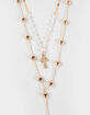 FULL TILT Cross/Heart Lariat Necklace image number 2
