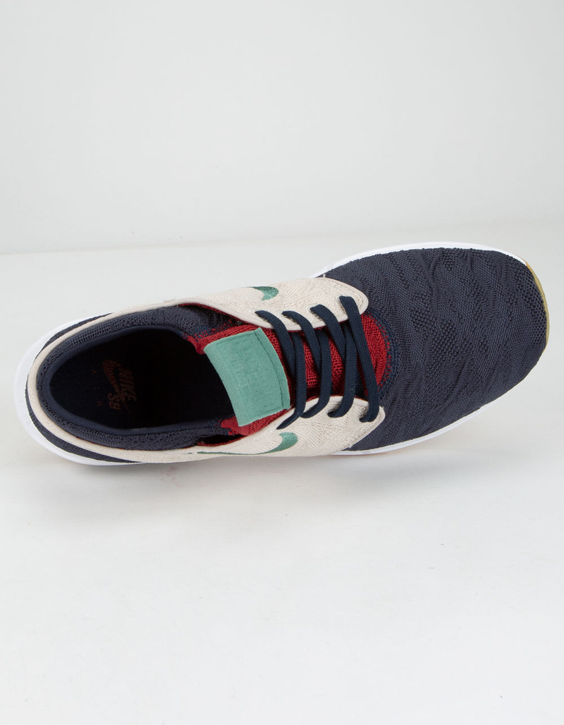 NIKE SB Air Max Janoski 2 Obsidian & Desert Sand Shoes image number 2