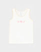 FULL TILT Beach Girls Embroidered Lace Tank Top image number 1