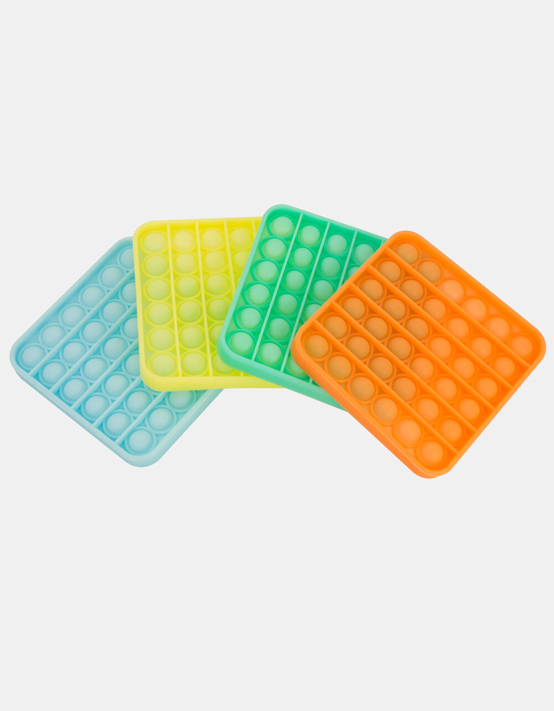 TOTAL VISION PRODUCTS Glow In The Dark Push Pop Fidget Stress Buster image number 1