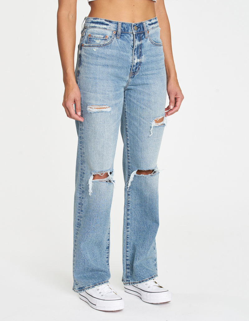 DAZE High Rise Dad Womens Jeans image number 5