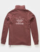ADIDAS 1/2 Zip Fleece Teddy Mens Sweatshirt image number 2
