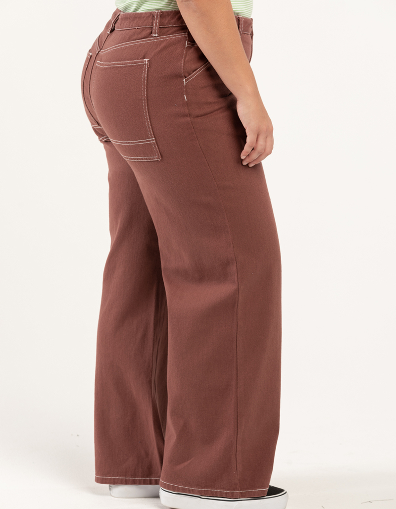 RSQ Womens High Rise Relax Carpenter Pants image number 6