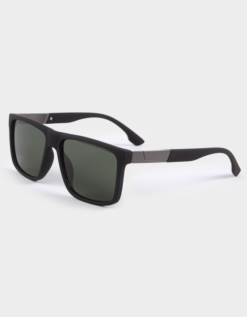 RSQ Square Plastic Flat Top Sunglasses image number 0
