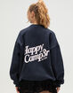 HAPPY CAMP3R Do Not Disturb Womens Crewneck Sweatshirt image number 1