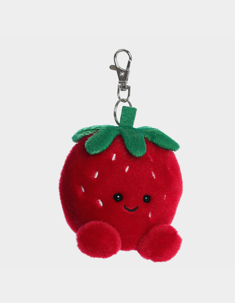 PALM PALS 4" Strawberry Bag Charm image number 1