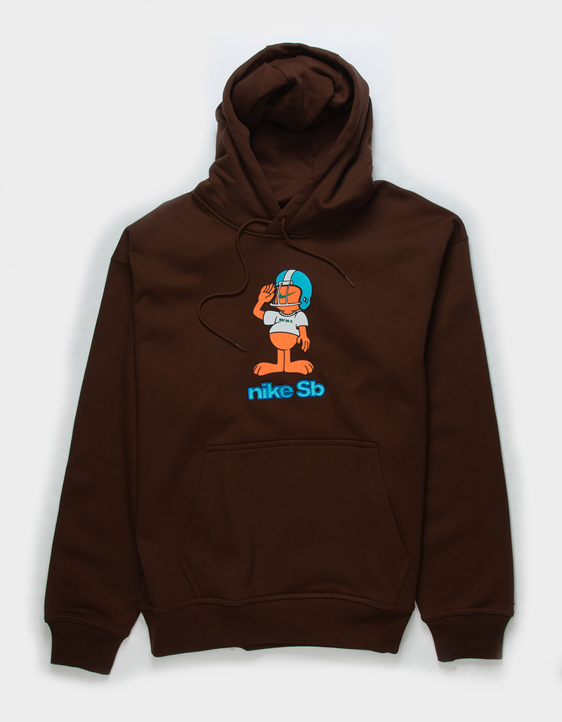 NIKE SB Salute GFX Mens Hoodie BROWN Tillys
