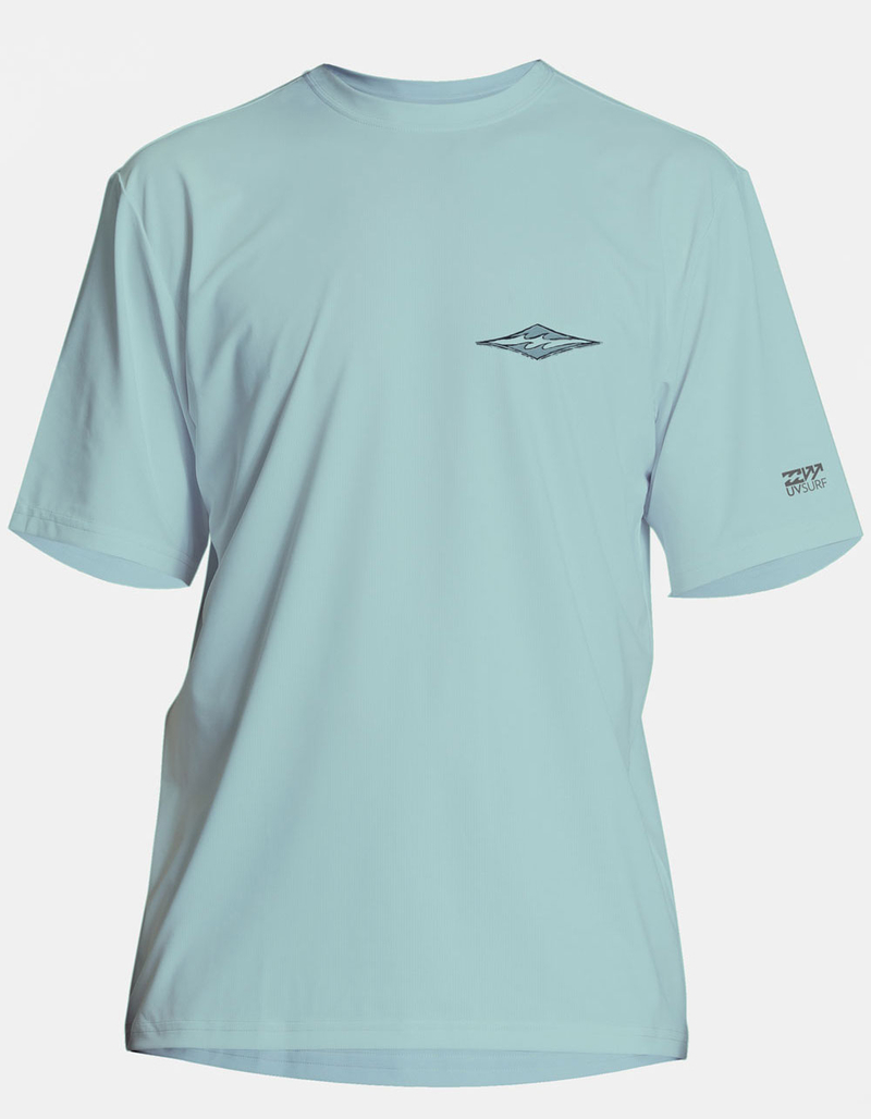BILLABONG Crayon Wave UPF 50 Mens Surf Tee image number 1