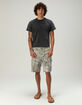 RSQ Mens Washed Shrunken Tee image number 6