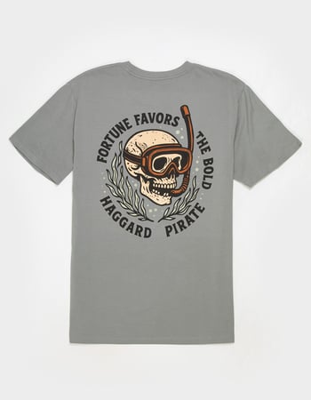 HAGGARD PIRATE Skull Dive Mens Tee Primary Image