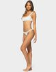 EDIKTED Enzo Crochet Bralette Bikini Top image number 5