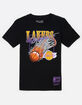 MITCHELL & NESS Lakers Hoops On Fire Boys Tee image number 1