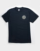 SANTA CRUZ Skeleton Fill Dot Mens Tee image number 3