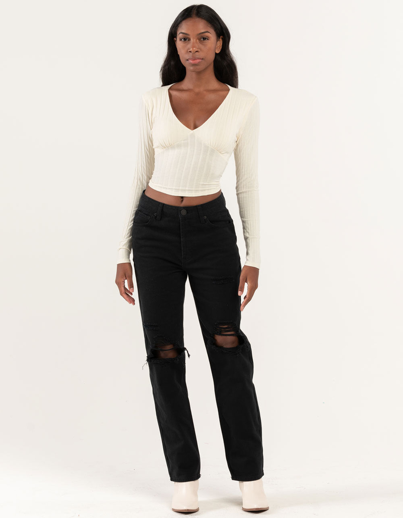 RSQ Open Tie Back Womens Top  image number 4