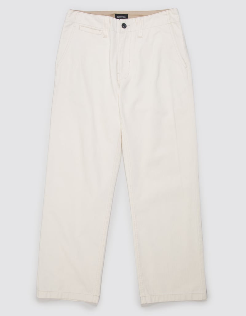 BRIXTON Surplus Mens Relaxed Herringbone Trouser Pants image number 0