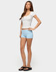 EDIKTED Nadiah Ribbed Scoop Neck Tee image number 4