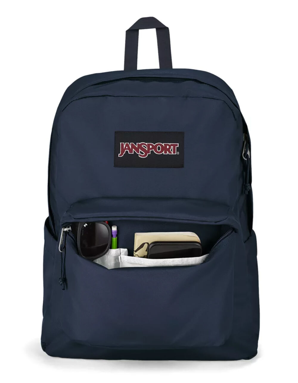 JANSPORT SuperBreak Plus Backpack - NAVY - ONE SIZE | Tillys
