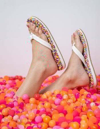 SANUK Bubblecush Womens Flip Flops Alternative Image