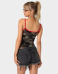 EDIKTED LA Lover Rhinestone Tank Top image number 5