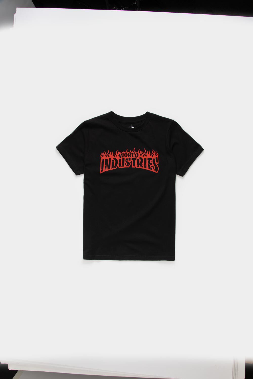 WORLD INDUSTRIES Flame Boys T-Shirt 