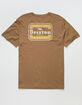 BRIXTON Quill Mens T-Shirt image number 1