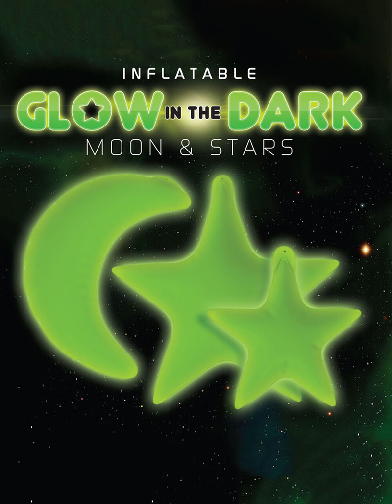 JET CREATIONS Glow In The Dark Moon & Stars image number 0