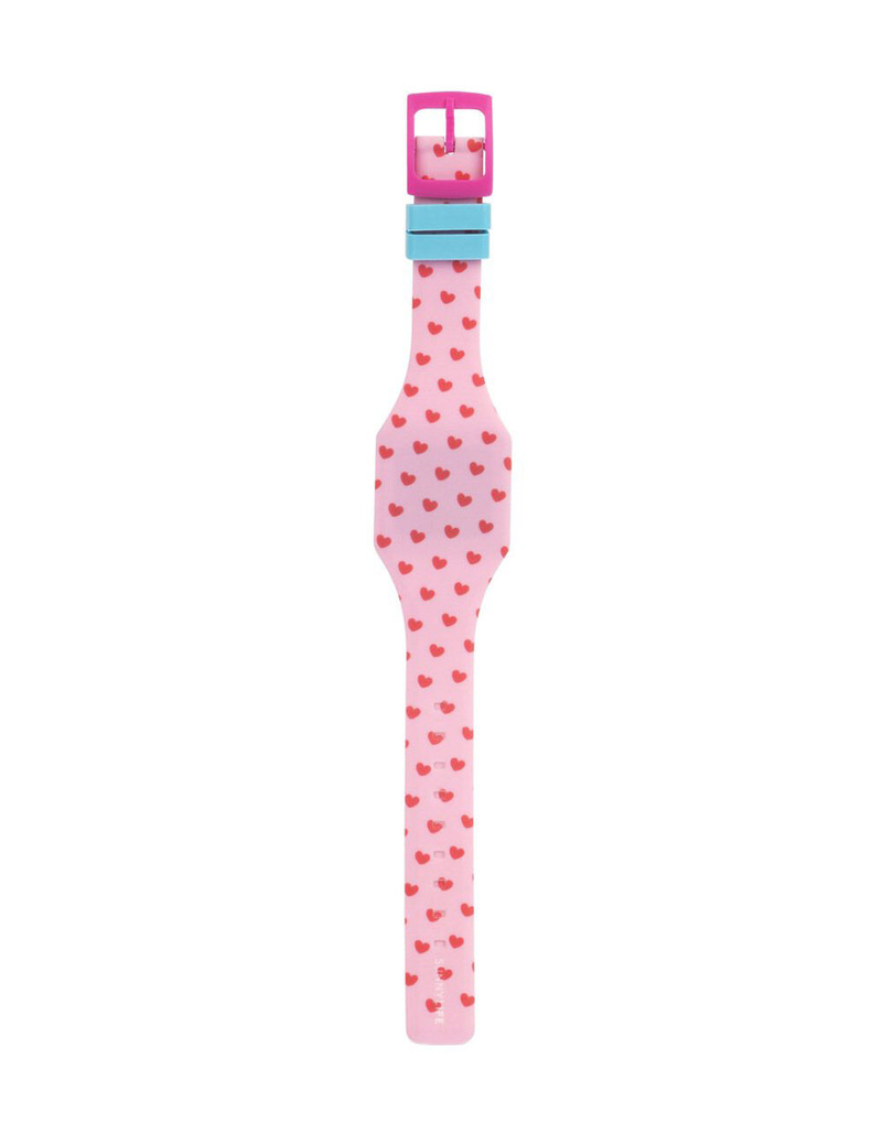 SUNNLYLIFE Heart BFF Silicone Kids Watch image number 2