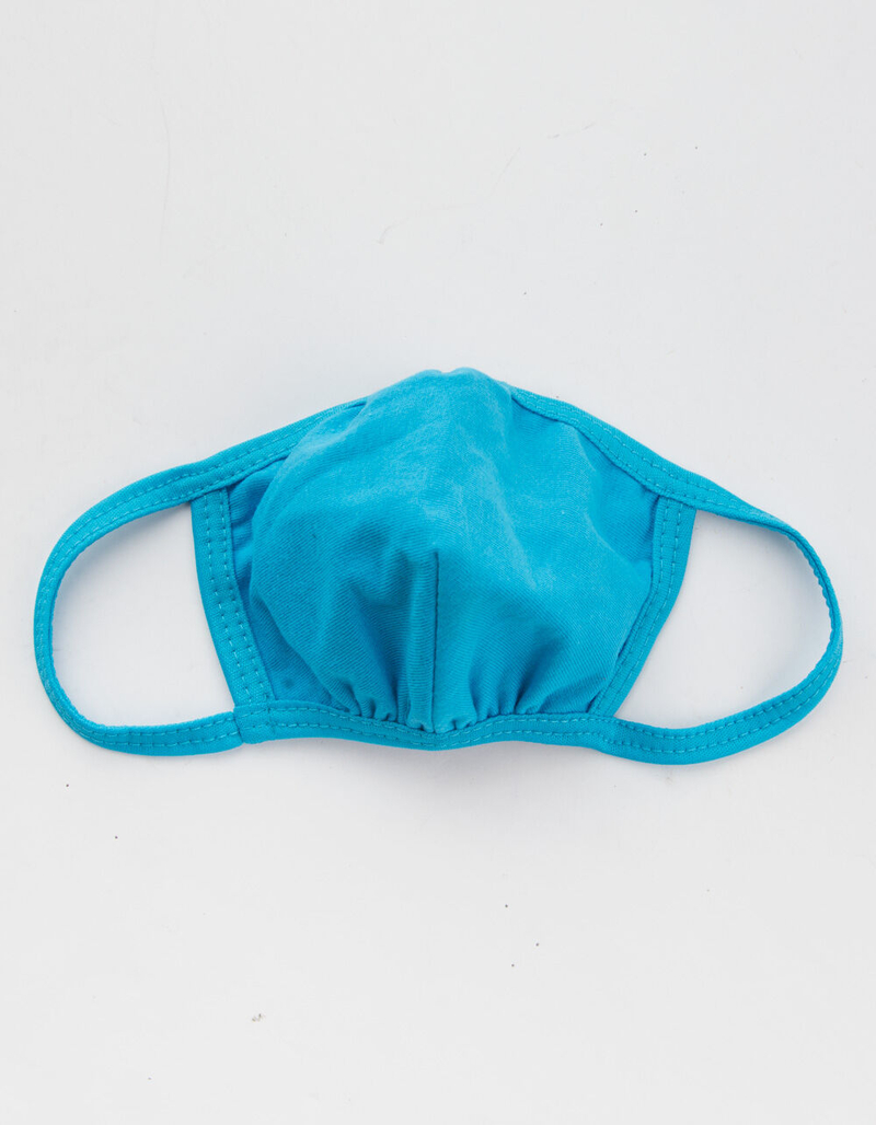 Solid Kids Blue Fashion Face Mask image number 0