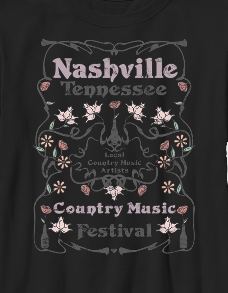 NASHVILLE Country Fest Unisex Kids Tee image number 1