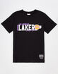 MITCHELL & NESS Los Angeles Lakers Home Team Mens Tee image number 2