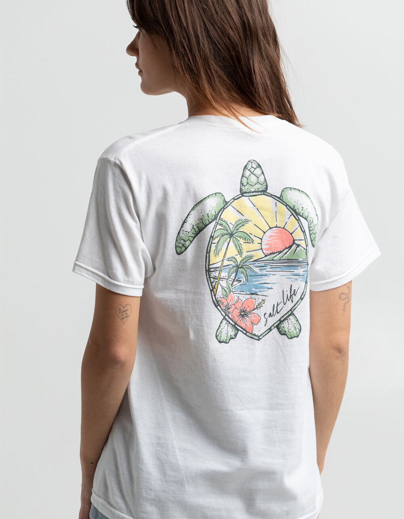 SALT LIFE Turtle Womens Tee image number 0