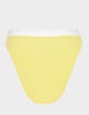 VYB SWIM Blocked Limoncello Skye High Waist Bikini Bottoms image number 2