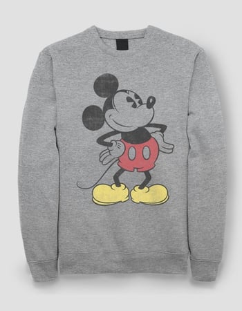 DISNEY Classic Vintage Mickey Unisex Crewneck Sweatshirt Primary Image