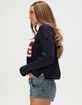 RSQ Womens Americana Sweater image number 3