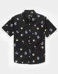 RSQ Skull & Roses Boys Button Up Shirt image number 1